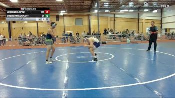 197 lbs Round 1 (6 Team) - Brendan Lockart, Providence (Mont.) vs Lusiano Lopez, Clackamas Community College