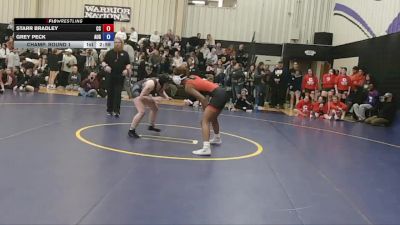 131 Frosh/soph Champ. Round 1 - Grey Peck, Augsburg University vs Starr Bradley, Central College