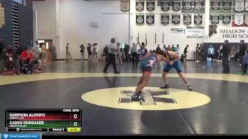 160 lbs Cons. Semi - Sampson Alofipo, Liberty_NV vs Caden Hunsaker, Green Valley
