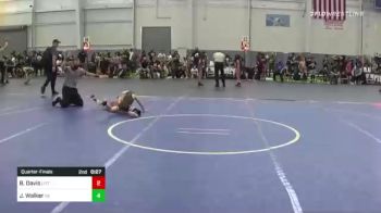 62 lbs Quarterfinal - Stihl Ballard, Purebred Elite vs Christian Hernandez, Roughriders