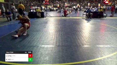 118 lbs Round Of 32 - Lilliana Ling, Cumberland Valley vs Addison Hill, United