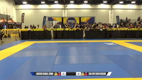 Zion-Onyx Rigor McGuire vs Lawson Randal Grime 2024 World IBJJF Jiu-Jitsu No-Gi Championship