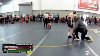 105 lbs Semifinal - Chase Robinette, Lebanon Youth Wrestling vs Declan Blaney, Nova WC