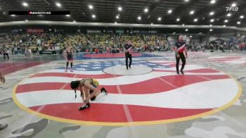 72-76 lbs Round 1 - Jerzey Preheim, Marion vs Aleyah Jara, Gering Wrestling Club