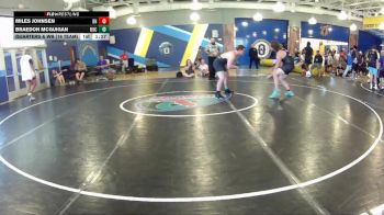 215 lbs Quarters & Wb (16 Team) - Miles Johnsen, Black Hive vs Braedon McGuigan, Buchholz