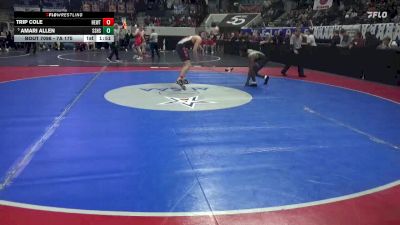 7A 175 lbs Quarterfinal - Amari Allen, Smiths Station Hs vs Trip Cole, Hewitt-Trussville