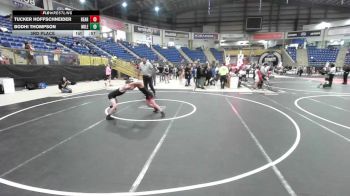 81 lbs 3rd Place - Tucker Hoffschneider, Bear Cave WC vs Bodhi Thompson, Mile High WC