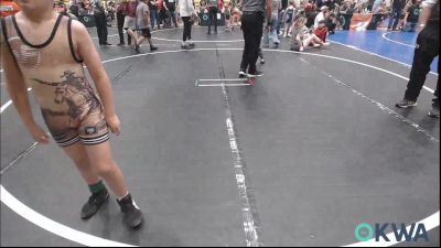 75 lbs 3rd Place - Barrett Jones, Weatherford Youth Wrestling vs Daxton Epperson, Morrison Takedown Club