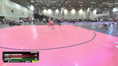 130B Semifinal - Alina Wackerman, Fort Osage vs Adria Poindexter, Yukon