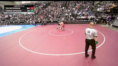 3A 144 lbs Cons. Round 1 - Parker Applegate, Juab vs Kellen Peterson, Manti