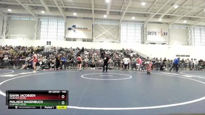 145 lbs Quarterfinal - Gavin Jacobsen, Club Not Listed vs Malakai Hagenbuch, Club Not Listed