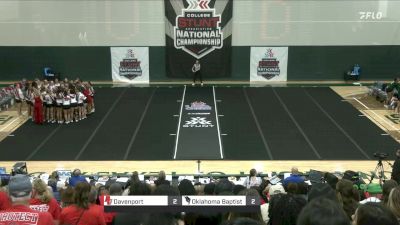 2023 STUNT Nationals - Davenport vs. Oklahoma Baptist - DII Day 2