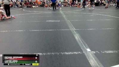 84 lbs Round 5 (6 Team) - Carter Lirgg, Terps Xtreme MS vs Michael Woodard, North Carolina