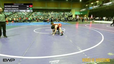95 lbs Consi Of 16 #2 - Mathew Andrade, Tide Mat Club vs Octavio Castillo, Juggernaut Wrestling Club