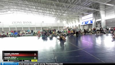 187 lbs Quarters & Wb (16 Team) - Daniel Holman, Idaho 2 vs Kason Ayala, Western Nebraska