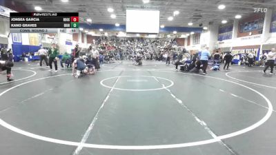 165 lbs Cons. Round 3 - Kano Graves, Bishop Union vs Jonsea Garcia, Eleanor Roosevelt