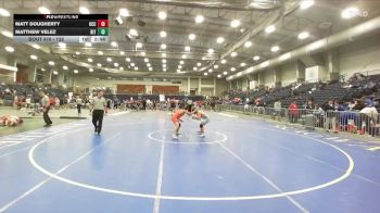 125 lbs Cons. Round 4 - Matt Dougherty, Onondaga Community College vs Matthew Velez, RIT