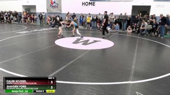 77 lbs Quarterfinal - Shayden Ford, Soldotna Whalers Wrestling Club vs Caleb Scussel, Juneau Youth Wrestling Club Inc.