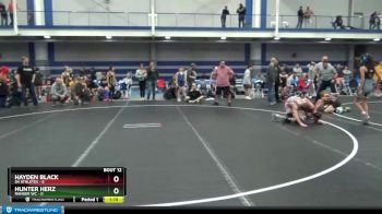 80 lbs Round 3 (8 Team) - Hunter Herz, Ranger WC vs Hayden Black, 84 Athletes