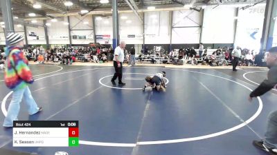 62 lbs Consi Of 8 #2 - Jay Hernandez, Madera WC vs Kaison Season, Umpqua Wrestling Club