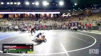 1A 145 lbs Cons. Round 3 - Frankie Florio, Cardinal Gibbons vs Jae T Thaxton, Wakulla Hs