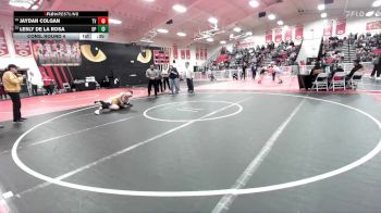 145 lbs Cons. Round 4 - Lesly De La Rosa, Dos Pueblos vs Jaydan Colgan, Temecula Valley