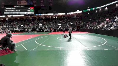 60 lbs Semifinal - Ziyan Muhammad, CPWA vs Alee Dynes, LABA