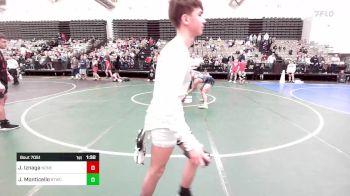 154-H lbs Quarterfinal - Jayden Iznaga, None vs Joey Monticello, Bitetto Trained Wrestling