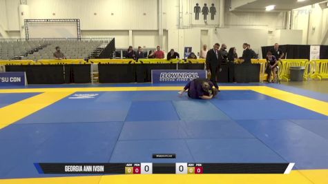 Tiffany Debora Tesch vs Georgia Ann Ivsin 2025 World IBJJF Jiu-Jitsu No-Gi Championship