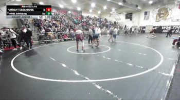 157 lbs Champ. Round 1 - Saul Santana, Fontana vs Josiah Tessandore, La Quinta/LQ