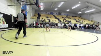 135 lbs Rr Rnd 1 - Hannah Mathis, Pryor HS Girls vs Makenzie Lawvey, Bentonville Girls