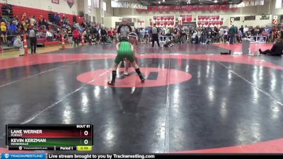 105 lbs Round 4 - Kevin Kerzman, Paynesville vs Lane Werner, Pursuit