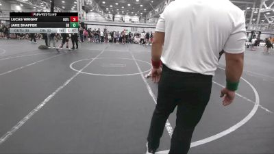 140 lbs Round 5 (10 Team) - Lucas Wright, Outlaws MS vs Jake Shaffer, Dayton Bandits