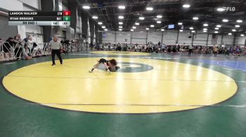 75 lbs Rr Rnd 1 - Landon Walker, CTWHALE Beluga - MS vs Ryan Bridges, Mat Warriors PWC - MS