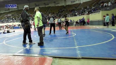 118 lbs Round Of 32 - Meliza Fuentes, Union Girls JH vs Kaatie Culp, El Reno