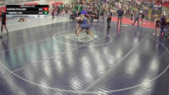 120 lbs Quarterfinal - Paeton Pollard, Rogers vs Emerie Cox, Crook County