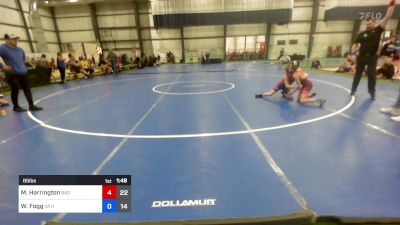 85 lbs Rr Rnd 2 - Matt Harrington, Bad Karma vs Walker Fogg, VA Hammers