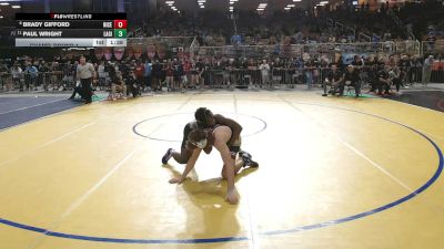 175 2A Champ. Round 1 - Paul Wright, Lake Gibson vs Brady Gifford, Niceville
