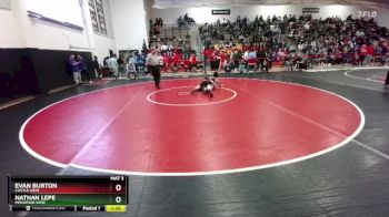 138 lbs Champ. Round 2 - Evan Burton, Castle View vs Nathan Lepe, Mountain View