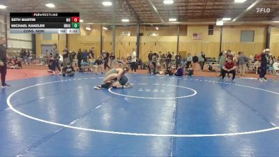 184 lbs Cons. Semi - Seth Martin, North Idaho College vs Michael Kanzler, Big Bend Community College