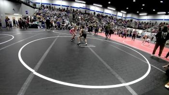 64 lbs Quarterfinal - Layla Achziger, Choctaw Ironman Youth Wrestling vs Zyren Marin, Woodward Youth Wrestling