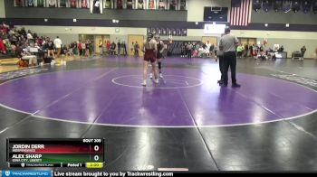 125 lbs 7th Place Match - Jordin Derr, Independence vs Alex Sharp, Iowa City, Liberty