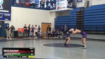 174 lbs 5th Place Match - Bryce Buchanan, Wisconsin-Stevens Point vs Jackson Gonzales, Cornell College