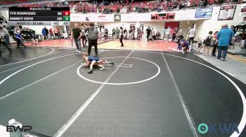 52 lbs Consolation - Tyr Rodriquez, Salina Wrestling Club vs Emmett Ortiz, Saints Wrestling Club