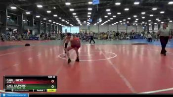 130 lbs Round 2 (6 Team) - Carl J Betz, Apex vs Cael Gilmore, East Coast Elite