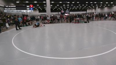 130 lbs Champ. Rd Of 64 - Willow White, Florida vs Kit Alsaker, Team Nazar Training Center