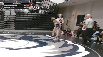 113 lbs 2nd Wrestleback (16 Team) - Preston Giles, Coahulla Creek vs Bryson Thornton, Appling County