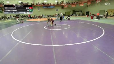 174 lbs Champ. Round 1 - Fabian Ramirez, Elmhurst University vs Max Sokolski, Augsburg