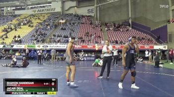 184 lbs Placement Matches (16 Team) - Shamon Handegan, McKendree vs Jacari Deal, Nebraska-Kearney