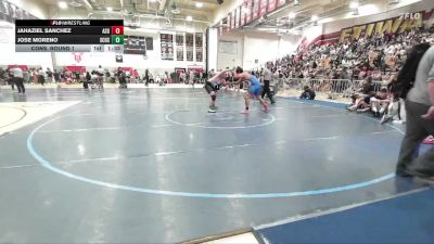 190 lbs Cons. Round 1 - Jahaziel Sanchez, Oak Hills vs Jose Moreno, Unattached